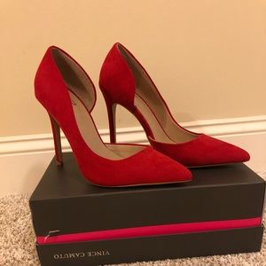 Red high heels